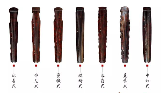 韶关市十四种常见古琴样式（图集）